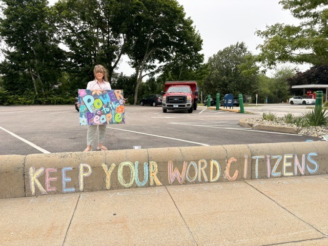 Citizen's Bank Protest July 2026