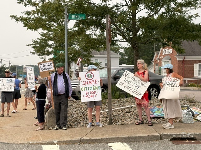 Citizen's Bank Protest July 2026