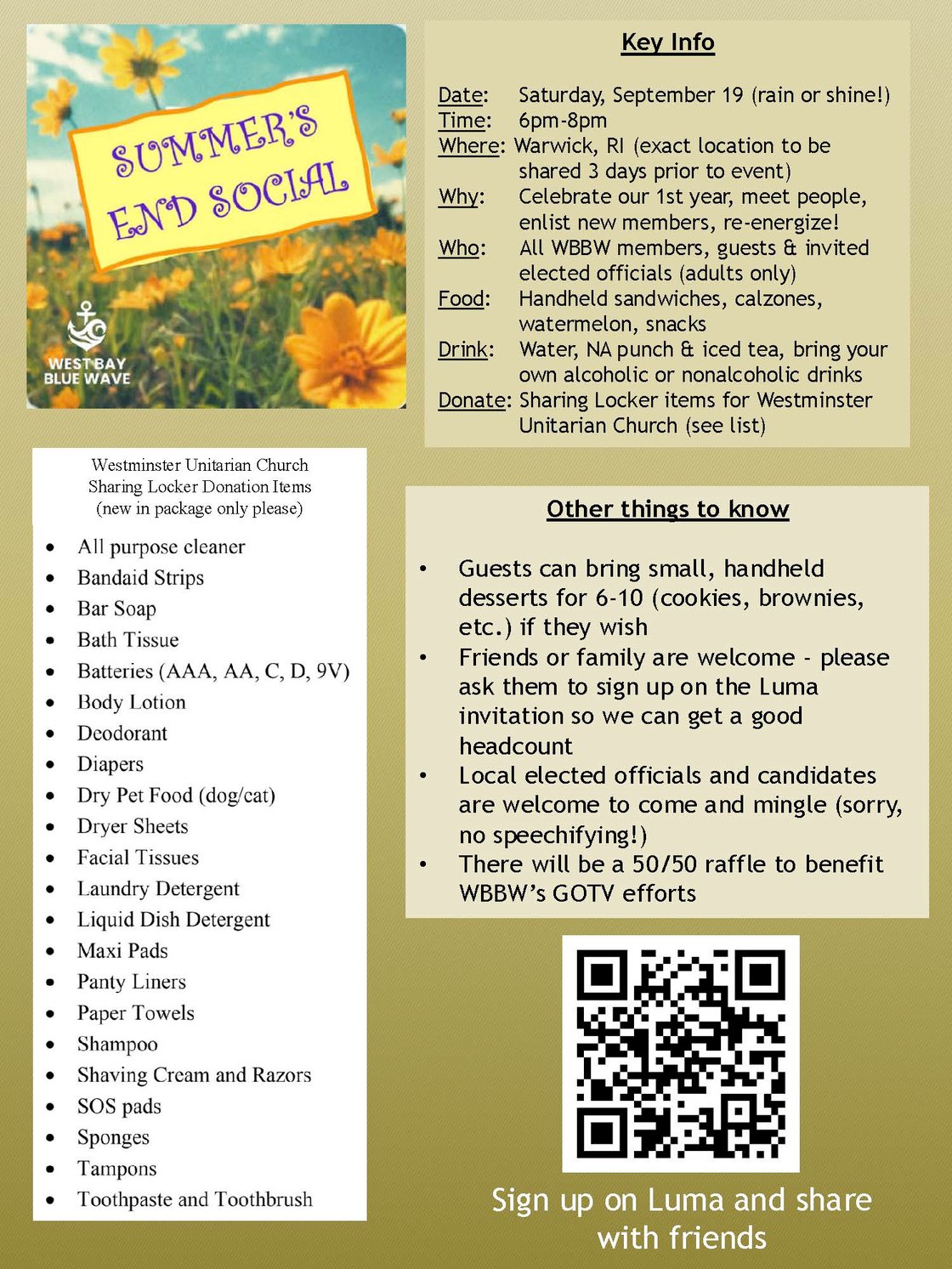 WBBW summers end sheet