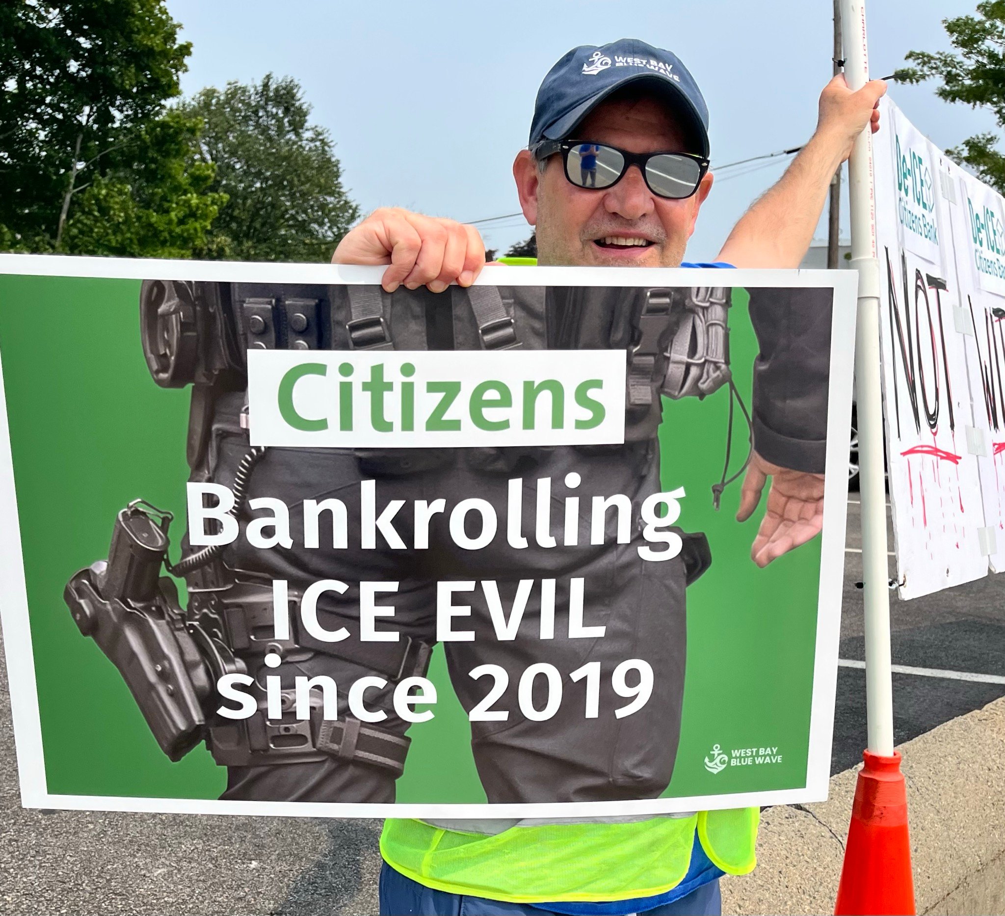 Citizen's Bank Protest July 2026